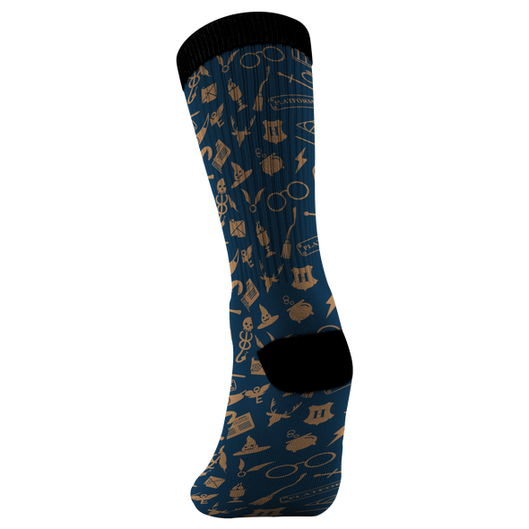 BLUE & BRONZE Magic Socks TL