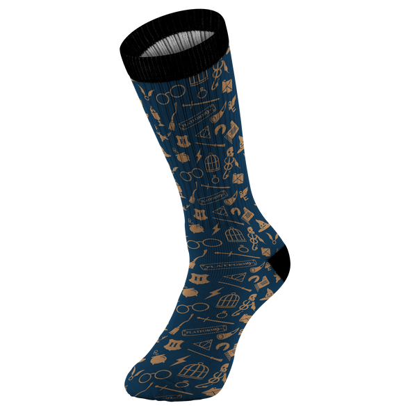 BLUE & BRONZE Magic Socks TL