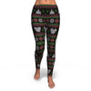 Magical Castle Ugly Sweater Christmas Leggings