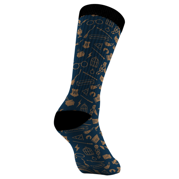 BLUE & BRONZE Magic Socks TL