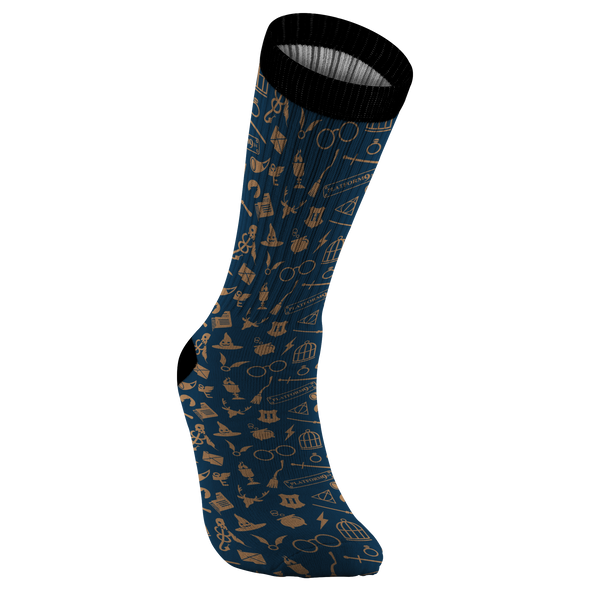 BLUE & BRONZE Magic Socks TL